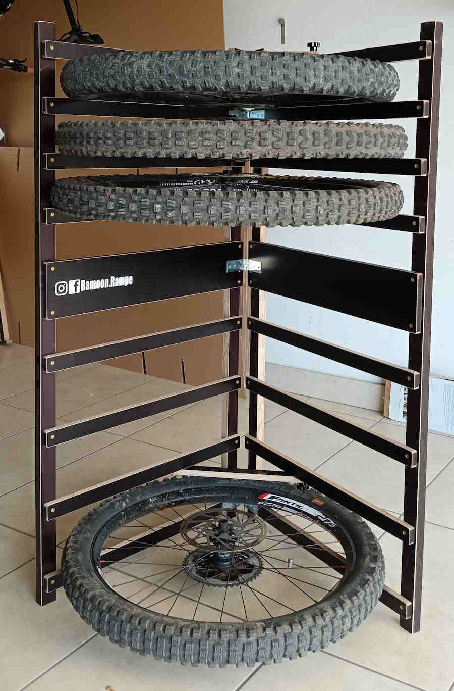 mtb wheel rack